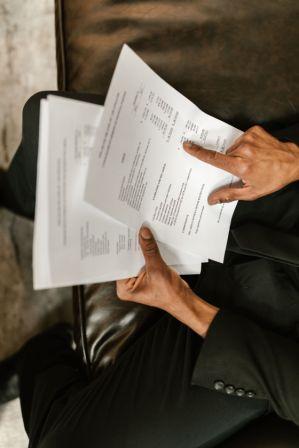 Two documents representing a will and living trust comparison in Canada