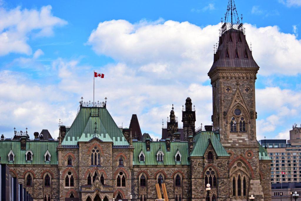 Canadian government building representing the search for a Government of Canada will kit
